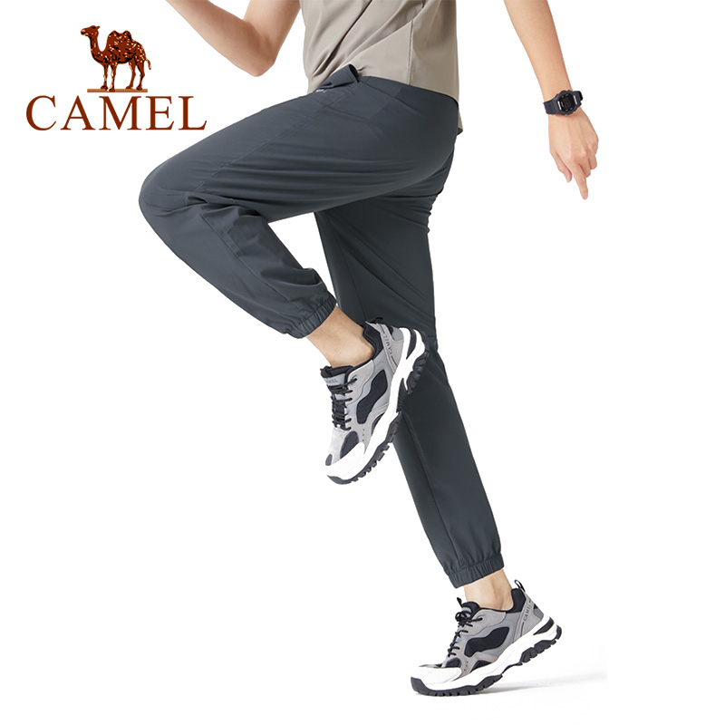 Camel Men's Sweatpants Loose Breathable Stretch Leg Pants Fashionable and Versatile Casual Sports Pants ราคา 464 บาท*ส่งฟรี