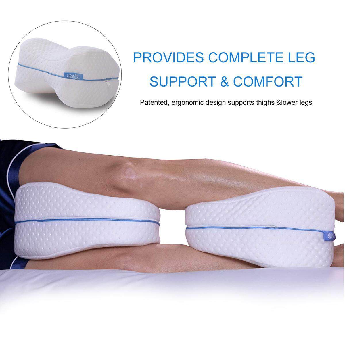 Mytools Leg Pillow Memory Foam Pillow for Back Hip Legs Knee Support Wedge