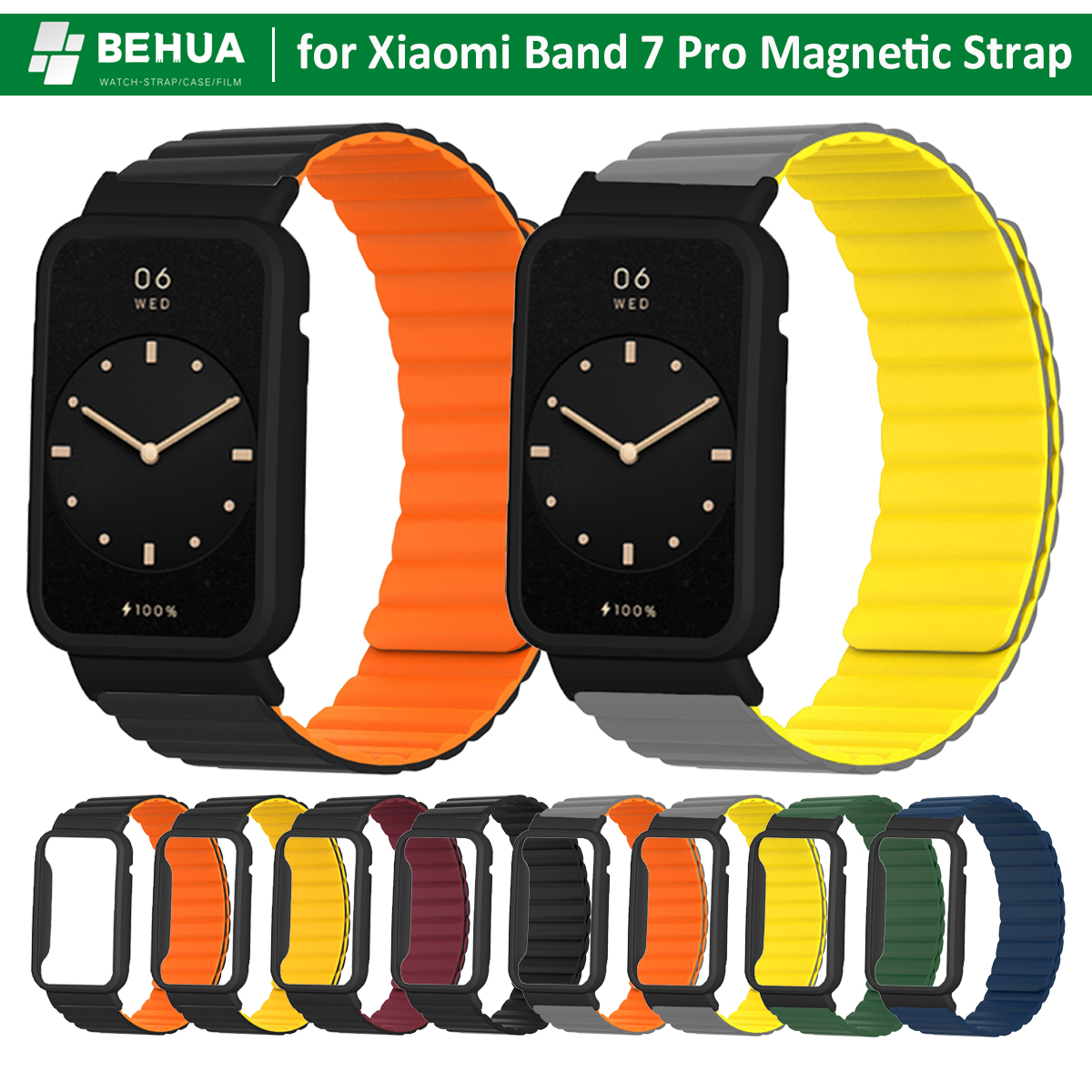 Dây đeo cổ tay từ tính cho xiaomi band 7 pro