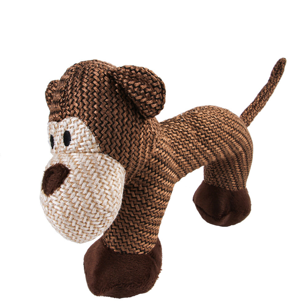 indestructible monkey dog toy