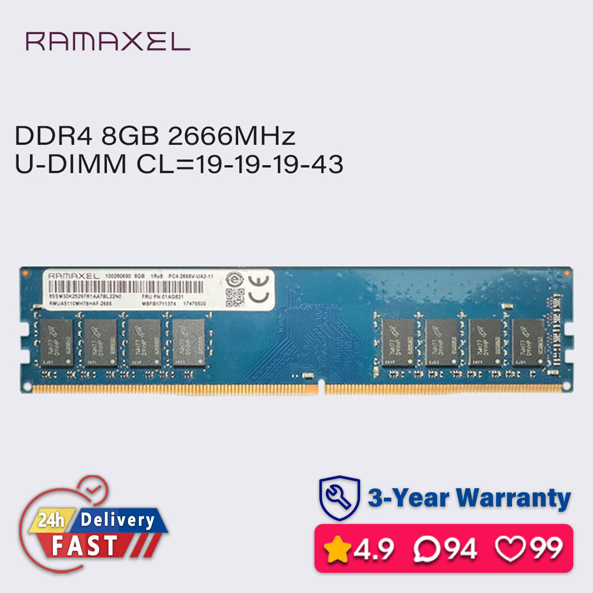 Ramaxel 3200Mhz Ddr4 Laptop Ram Sodimm Pc4 25600 For 16Gb/8Gb
