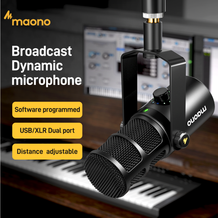 Micro động maono pd400x usb/xlr