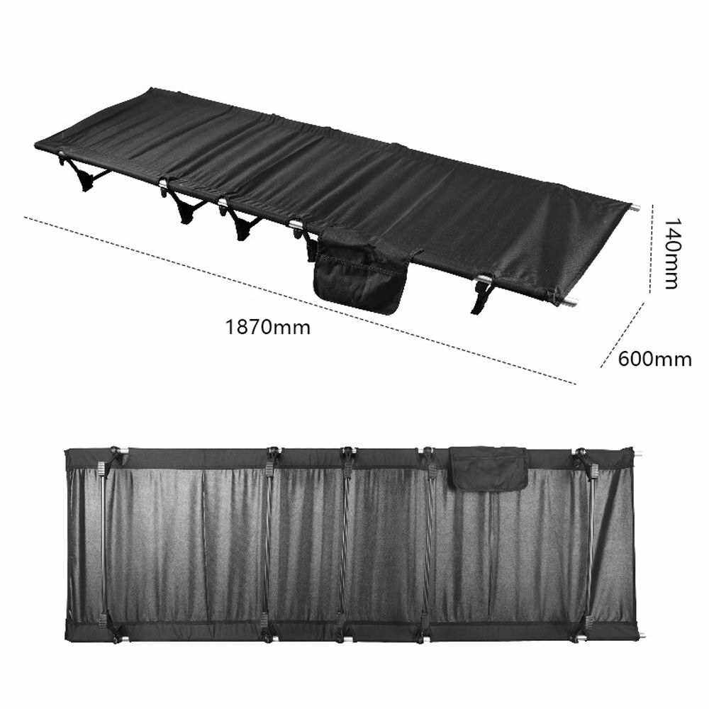 Best Selling Portable Folding Singlebed Outdoor Aluminum Alloy Light