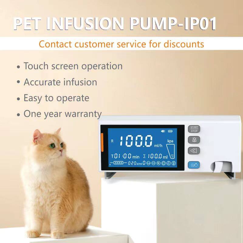 【COD】Animal hospital intravenous infusion pump, touch screen, pet micro infusion pump, injection pump, intelligent control, precise infusion, veterinary infusion pump, household animal infusion pump, injection pump, free shipping ราคา 6,725 บาท*ส่งฟรี