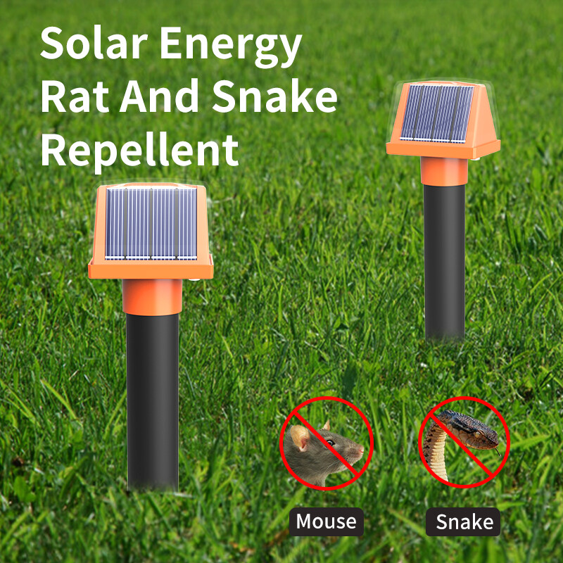 Yieryi Solar-Powered Ultrasonic Animal Repeller | Waterproof & Eco-Friendly | Keep Your Garden & Farm Safe ราคา 470 บาท*ส่งฟรี