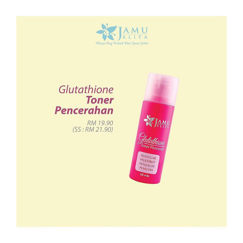 GLUTATHIONE TONER PENCERAH JAMU JELITA