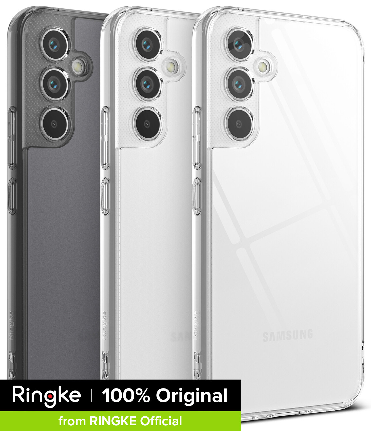 Ringke Fusion Ốp Tương Thích Với Samsung Galaxy A54 5G Ốp Chống Sốc TPU Lưng Cứng Trong Suốt Chống S
