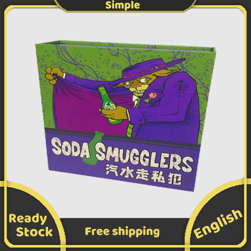 Soda Buôn Lậu trò chơi với bàn cờ Verison Trung Quốc Hài Hước Fizzy lậu chiến lược trừu tượng bữa tiệc Thời gian cuối tuần trò chơi với bàn cờ