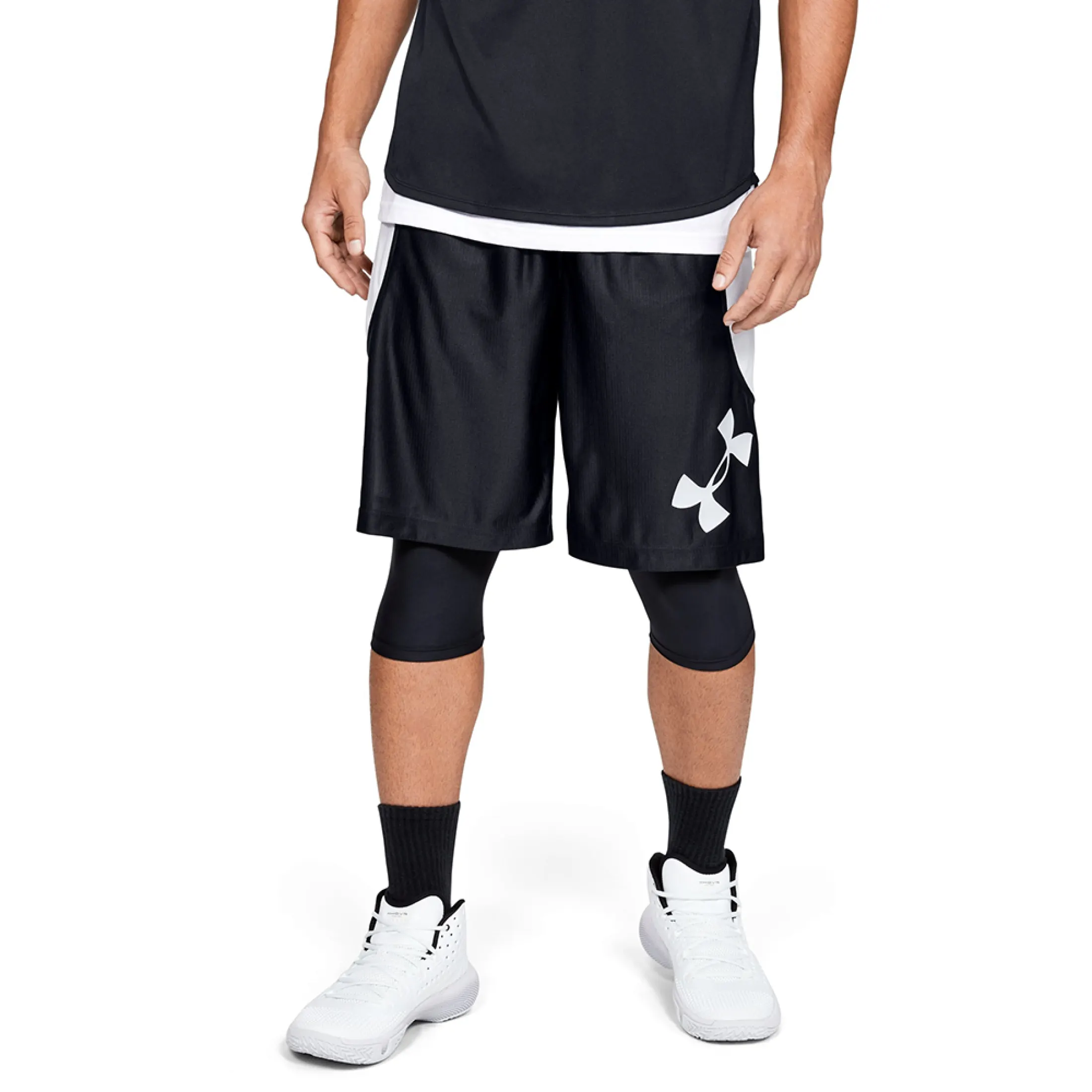 under armour perimeter shorts