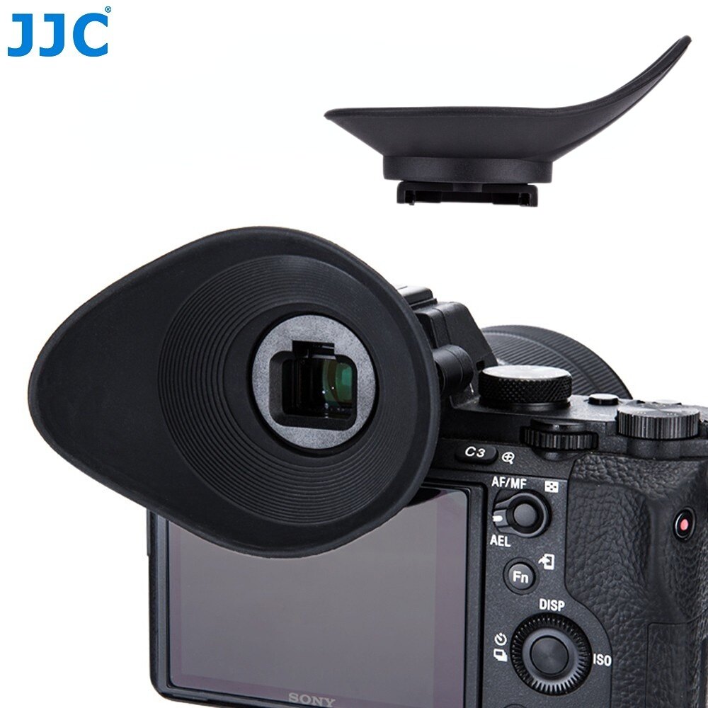 Jjc kính ngắm máy ảnh hình bầu dục fda-ep16 kính ngắm thị kính xoay 360 ° kính ngắm cho sony a9ii a7riv a7riii a7iii a7rii a7sii a7ii a7 a7s a7r mark iv iii ii a7m3 a9 a58 a99ii