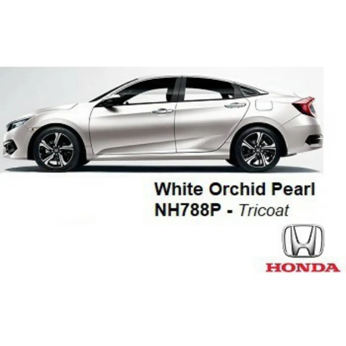 Force Nh788p Honda White Orchid Pearl 2k Car Paint Lazada