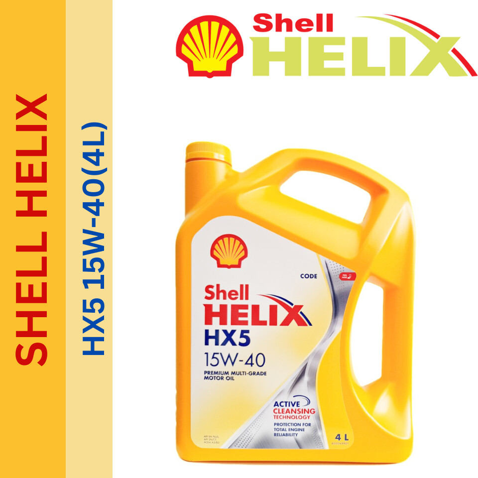 550045177 Shell Helix HX5 15W40 engine oil 4 liter