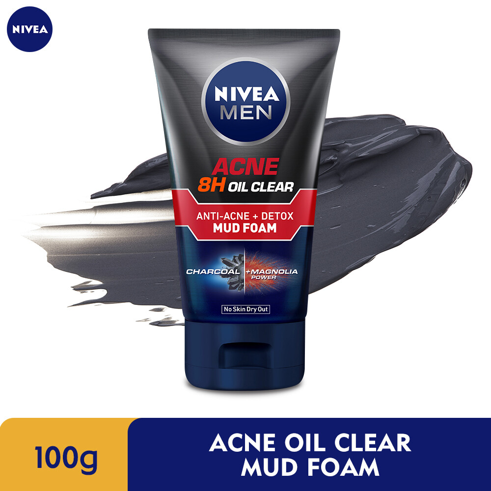 nivea men white oil clear scrub