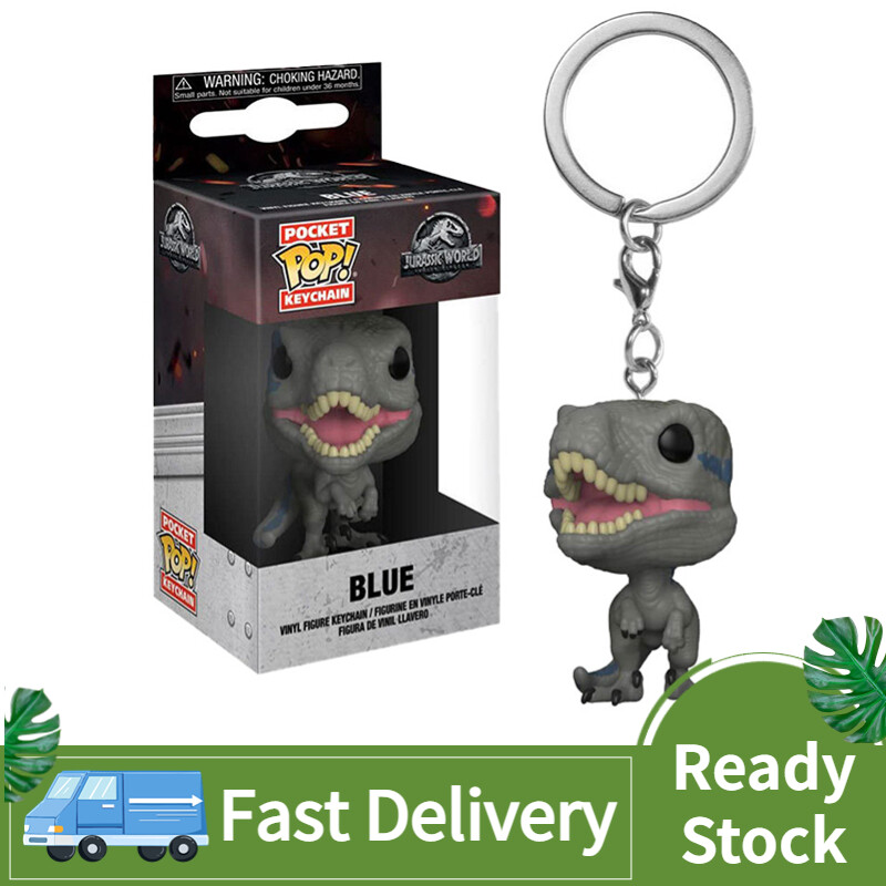 1 Móc Khóa Funko Pop Jurassic World Raptor Mặt Dây Chuyền 4Cm