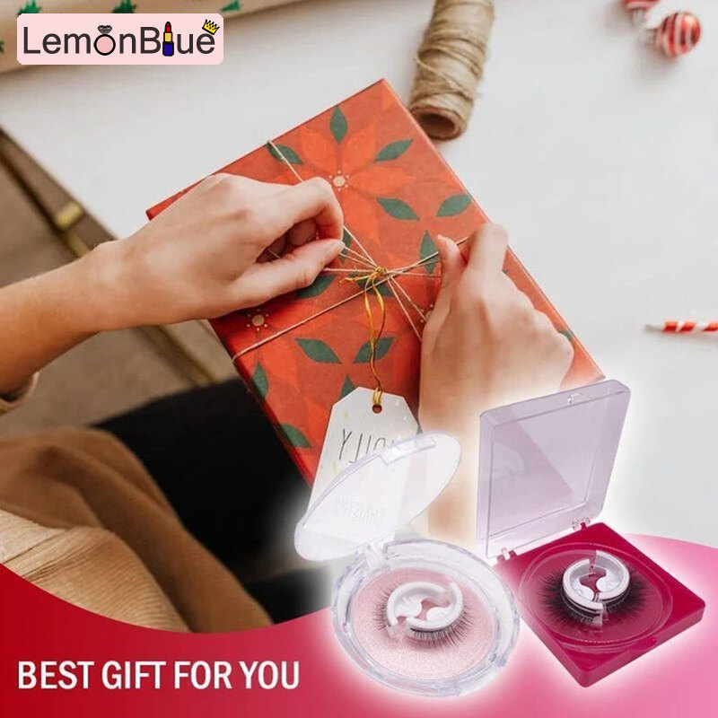 Gambar 1 pair of Reusable Eyelash Stickers Waterproof and Long Lasting Self Adhesive Gift for Women and Girlfriend good looking Reusable Waterproof and Long Lasting Self Adhesive Eyelash Stickers