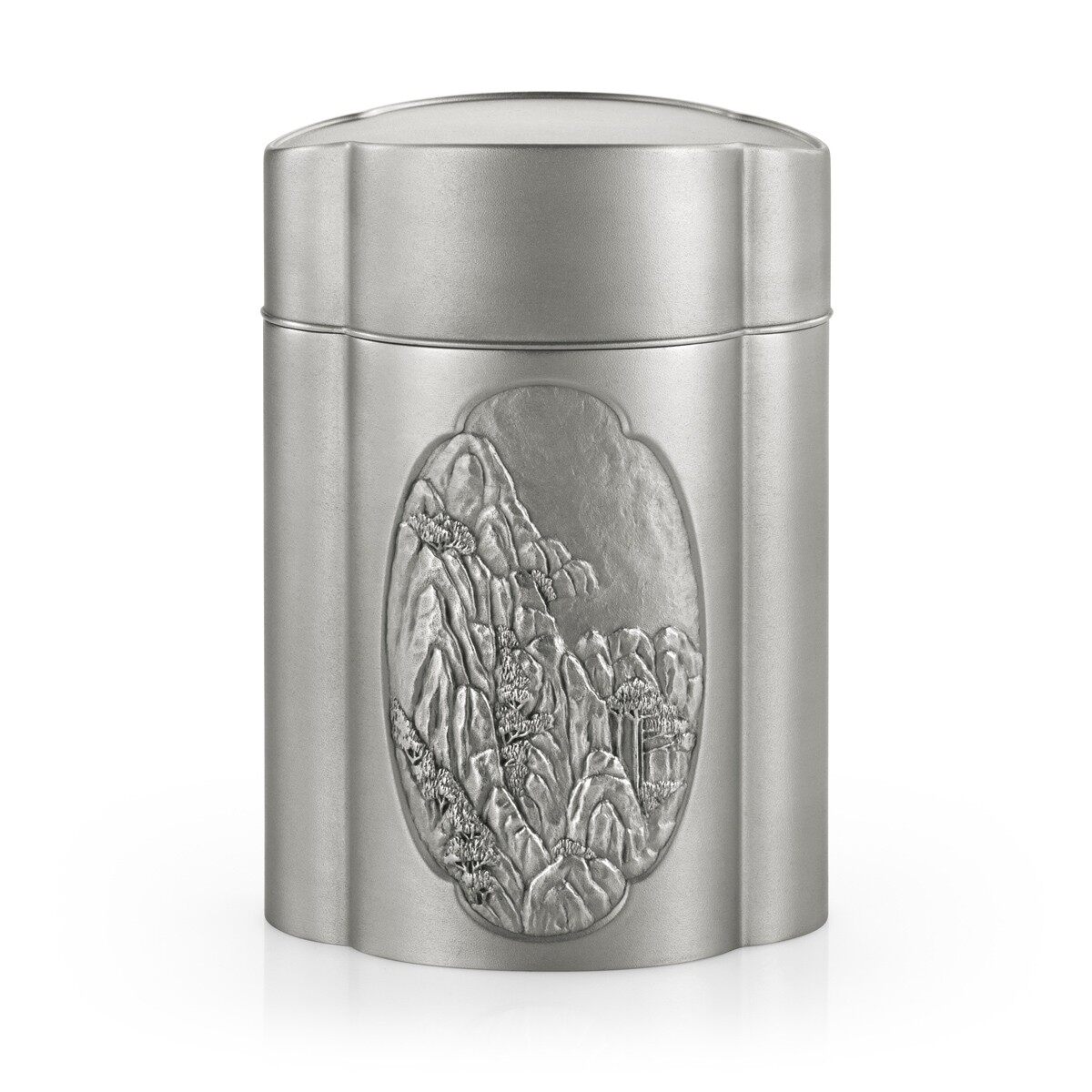 Gambar Royal Selangor Tranquility Collection Pewter Cloud Tea Caddy MD Gift