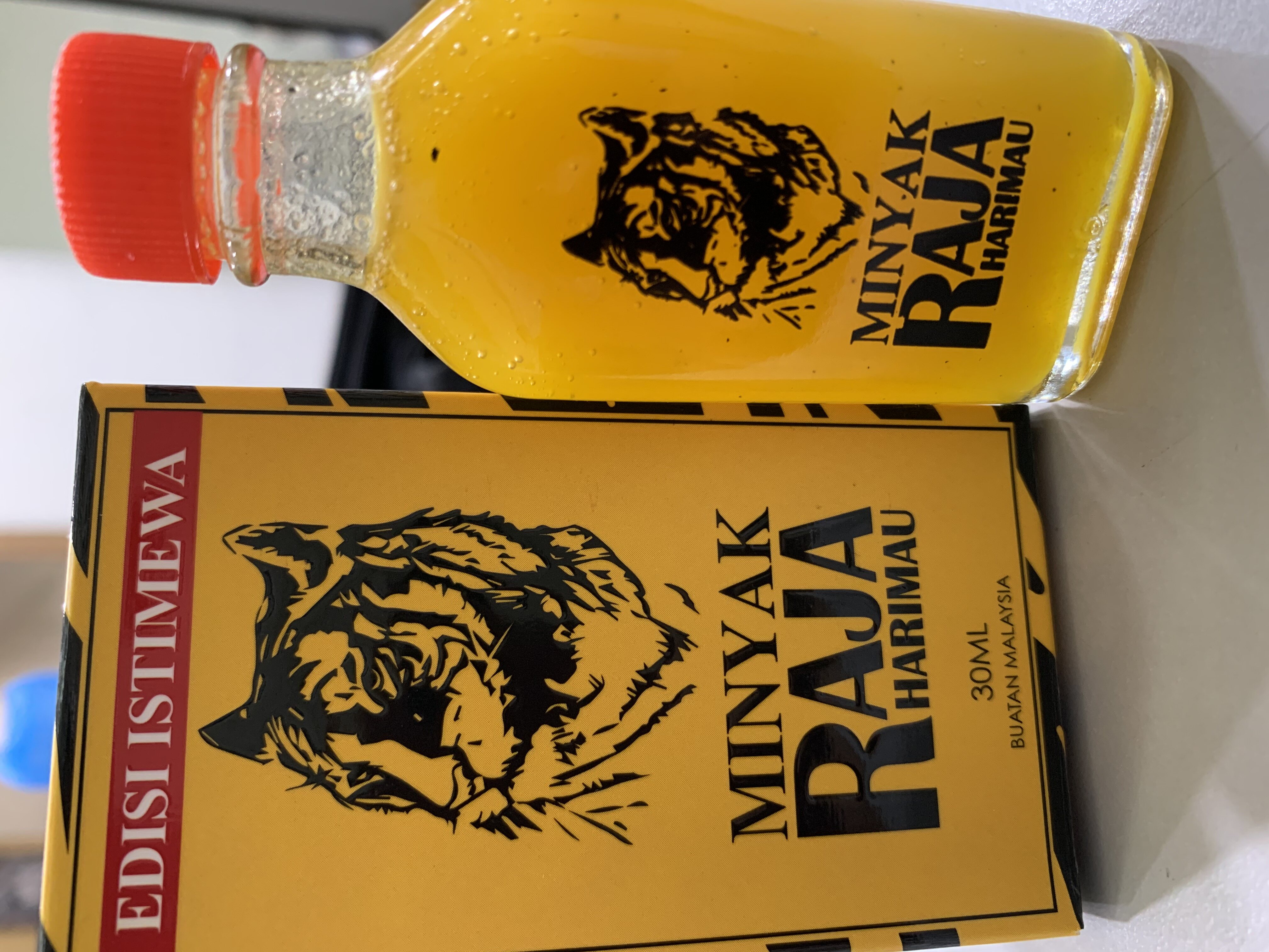 Gambar Minyak Raja Harimau Asli