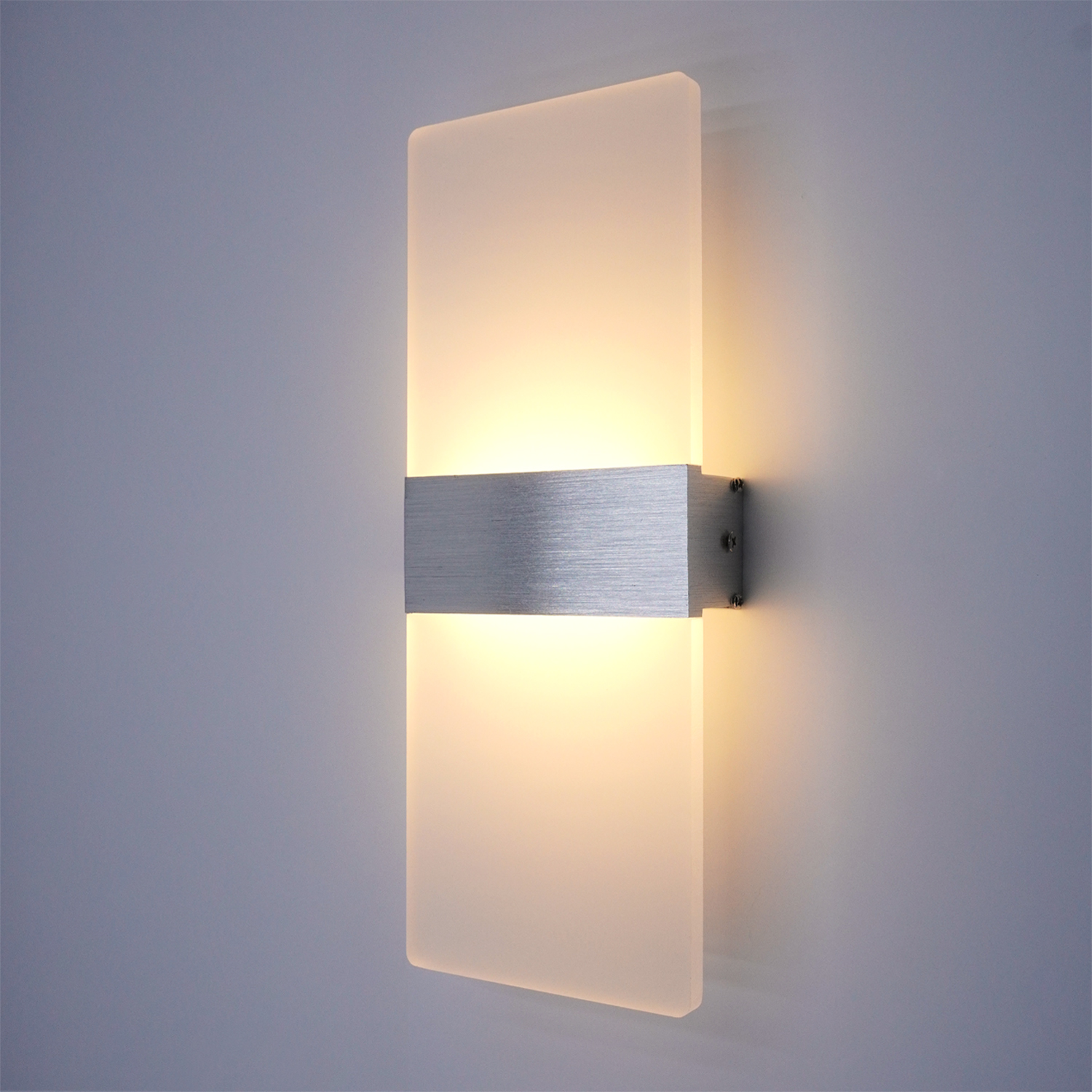 Modern LED Wall Lamp 12W Indoor wall light Aluminum Acrylic Wall Sconces Suitable for living room bedroom dining room hotel decoration