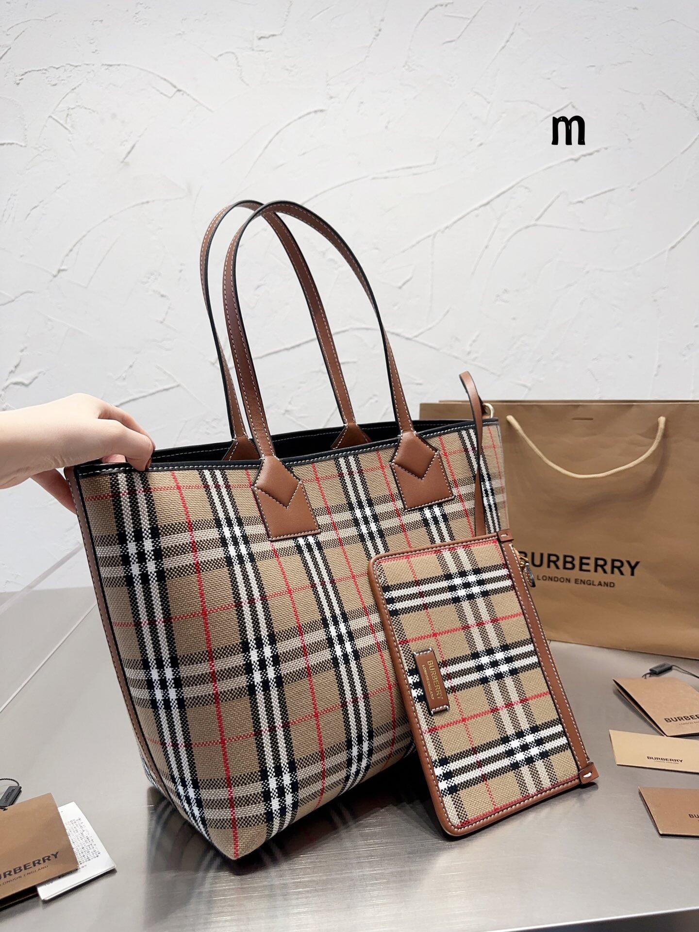 2023 New Women's Bags High-quality Checkered Canvas Shopping Bags Large  Capacity Tote Bag Ladies Shoulder Bag Handbag with Coin Purse | Lazada