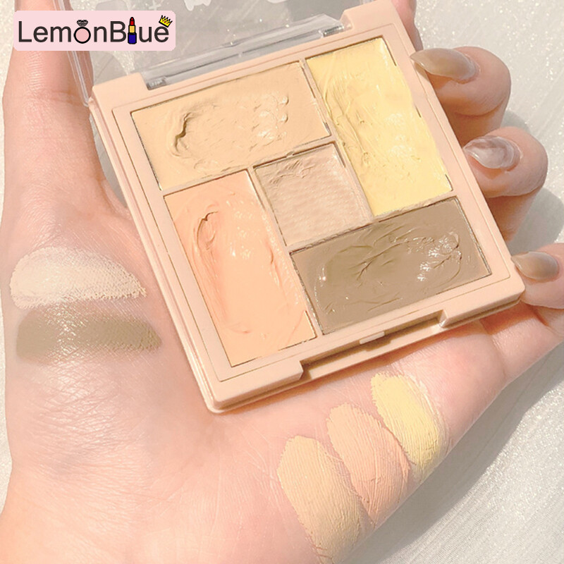Gambar Foundation Face Concealer Cream Moisturizing Portable Long Lasting Makeup for Women Moisturizing Portable Long Lasting Makeup Foundation Face Concealer Cream