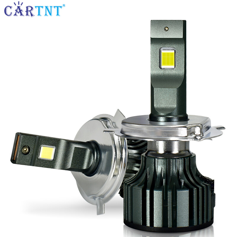 Cartnt 2 cái công suất cao 120 wát h7 h4 hi/lo h8 h11 9005 hb3 9006 hb4 9012 h1 chùm canbus đèn pha led bóng đèn turbo led đèn pha tự động 12v 6000k đèn sương mù