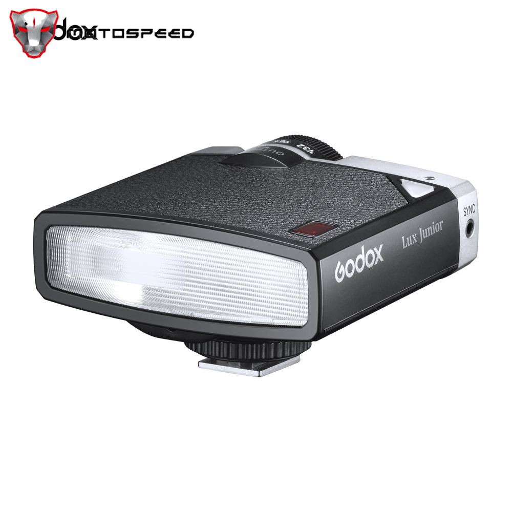 Godox Lux อุปกรณ์เสริมไฟถ่ายรูปเรโทร GN12อุณหภูมิสี6000K โหมดแมนนวลอัตโนมัติ1/1-1/64แฟลชเพาเวอร์28มม. เลนส์โฟกัสอะไหล่สำหรับ Canon Nikon Sony ฟูจิโอลิมปัสกล้อง Hot-Shoe ราคา 2,231 บาท*ส่งฟรี