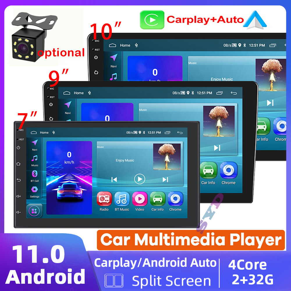 Ready Stock】Android Player 10 inch 4G+32G Core Wireless Carplay Android  Auto 2din Android Car Radio Support Bluetooth Wifi GPS 360 degree Camera  Voice Command Multimedia Mp5 Pla Lazada PH