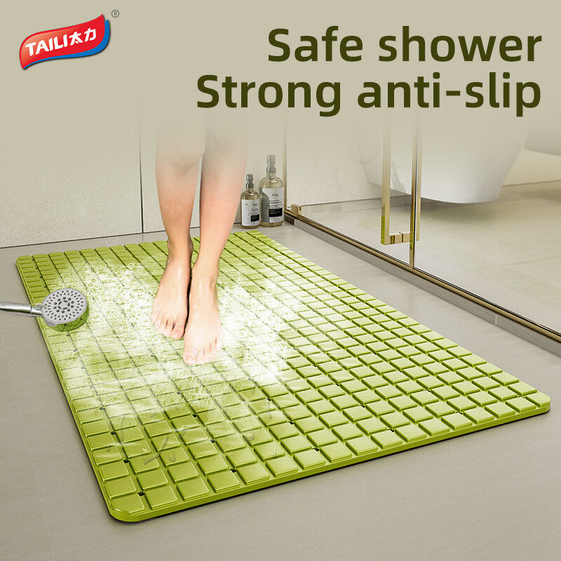 Taili sàn phòng tắm Mat Non-Slip mềm tảo cát bùn Thảm thấm hút cửa phòng tắm Non-Slip Thảm nhà vệ sinh phòng tắm Thảm chùi chân nhanh chóng làm khô nhanh chóng Thảm chùi chân