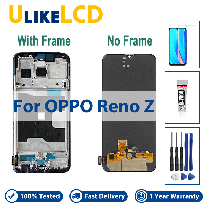 Màn hình cảm ứng số hóa màn hình lcd cho oppo k5 reno z cho realme x2 realme xt màn hình lcd có khung