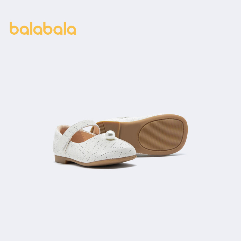 balabala Girl Shoes Princess Shoes Autumn New Baby Soft Bottom Cute Bow Sweet Shoes Mary Janes ราคา 513 บาท*ส่งฟรี