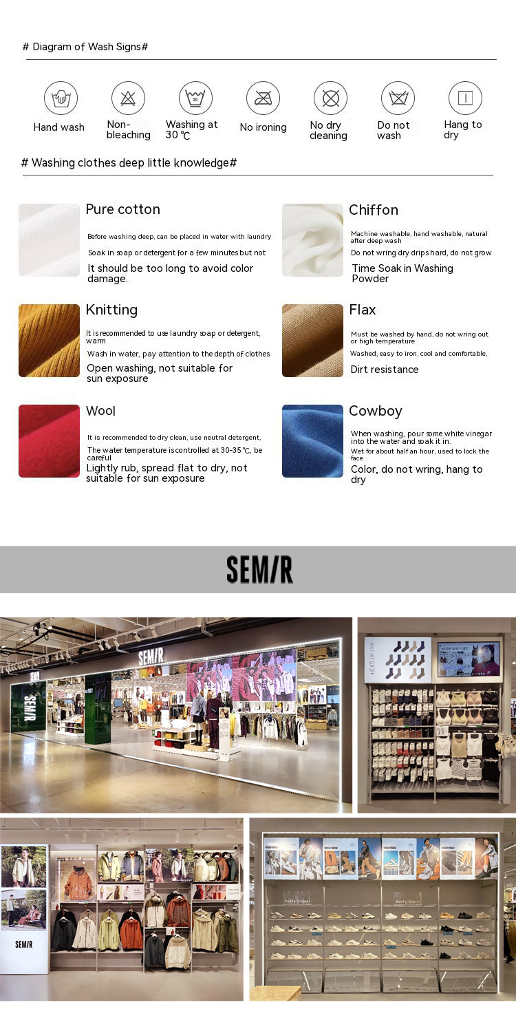 Semir Men'S Jacket For Autumn 2024 Trendy Vintage Work Clothes Jacket Loose Fit Solid Color Featuring Drop-Shoulder Sleeves Versatile Top · v4