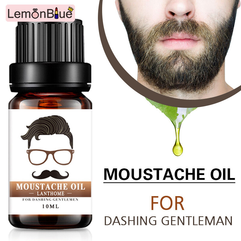 Gambar LemonBlue Natural Organic Beard Growth Moisturizing Hair Beard Eyelash Loss Prevent Mustache Care