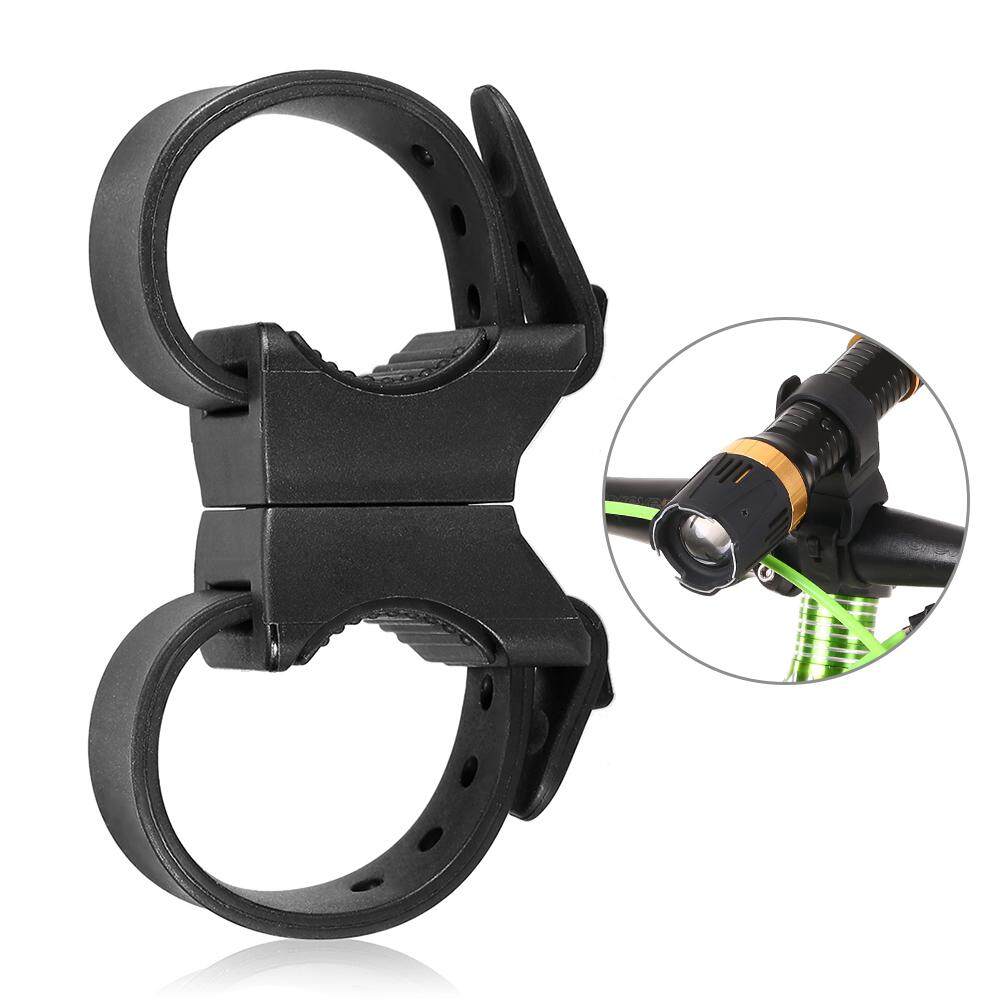 360 Degree Swivel Bike Flashlight Mount Holder Bicycle Torch Clip Clamp Cycling 