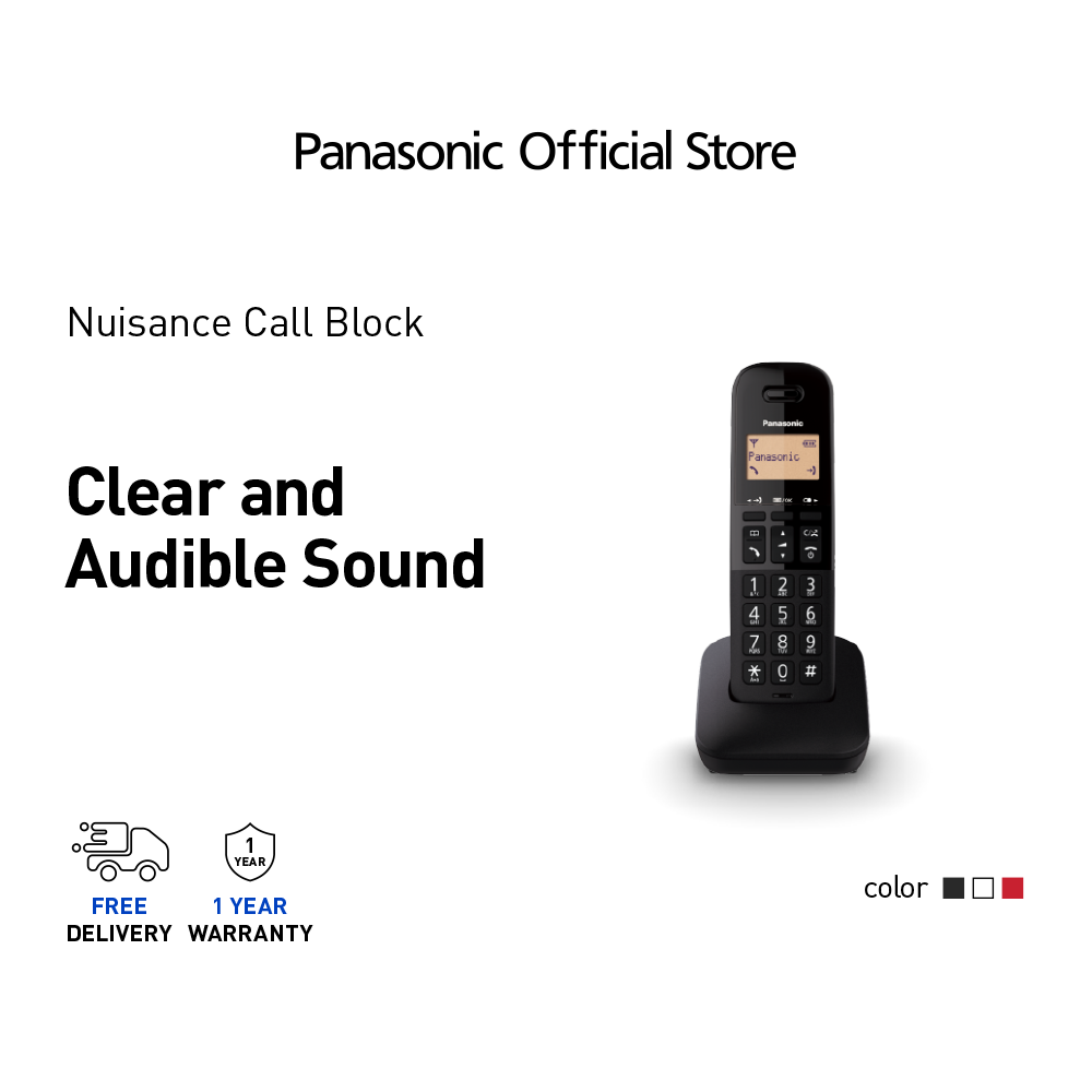 PANASONIC KX-TGB31ML1 Digital Cordless Phone KX-TGB31ML1 Nuisance Call Block Shock Resistant Fon Rumah Office 家里电话 Harga 174 Ringgit*Penghantaran Percuma