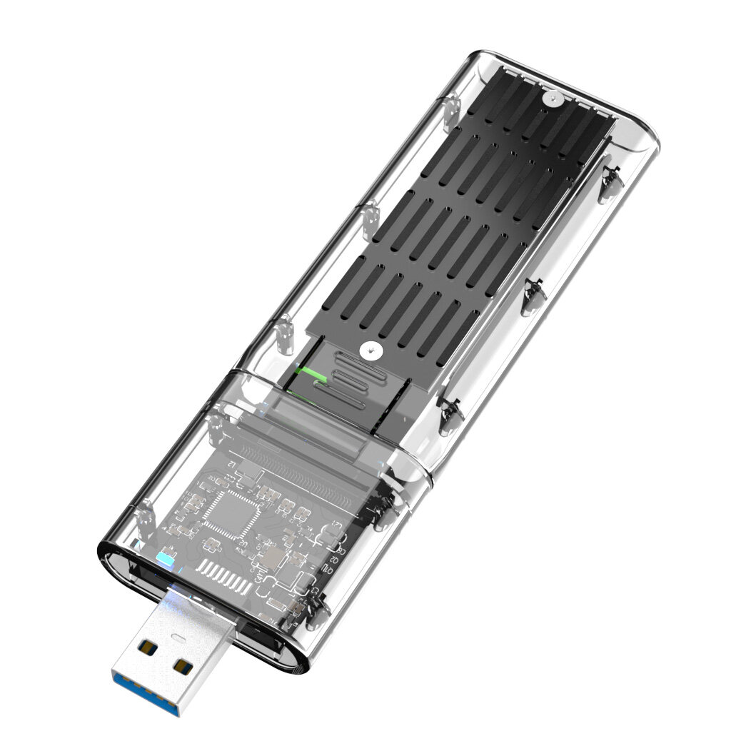 Kebidumei Vỏ SSD M2 Bộ Chuyển Đổi SSD M.2 Sang USB 3.0 Khung Gầm SATA