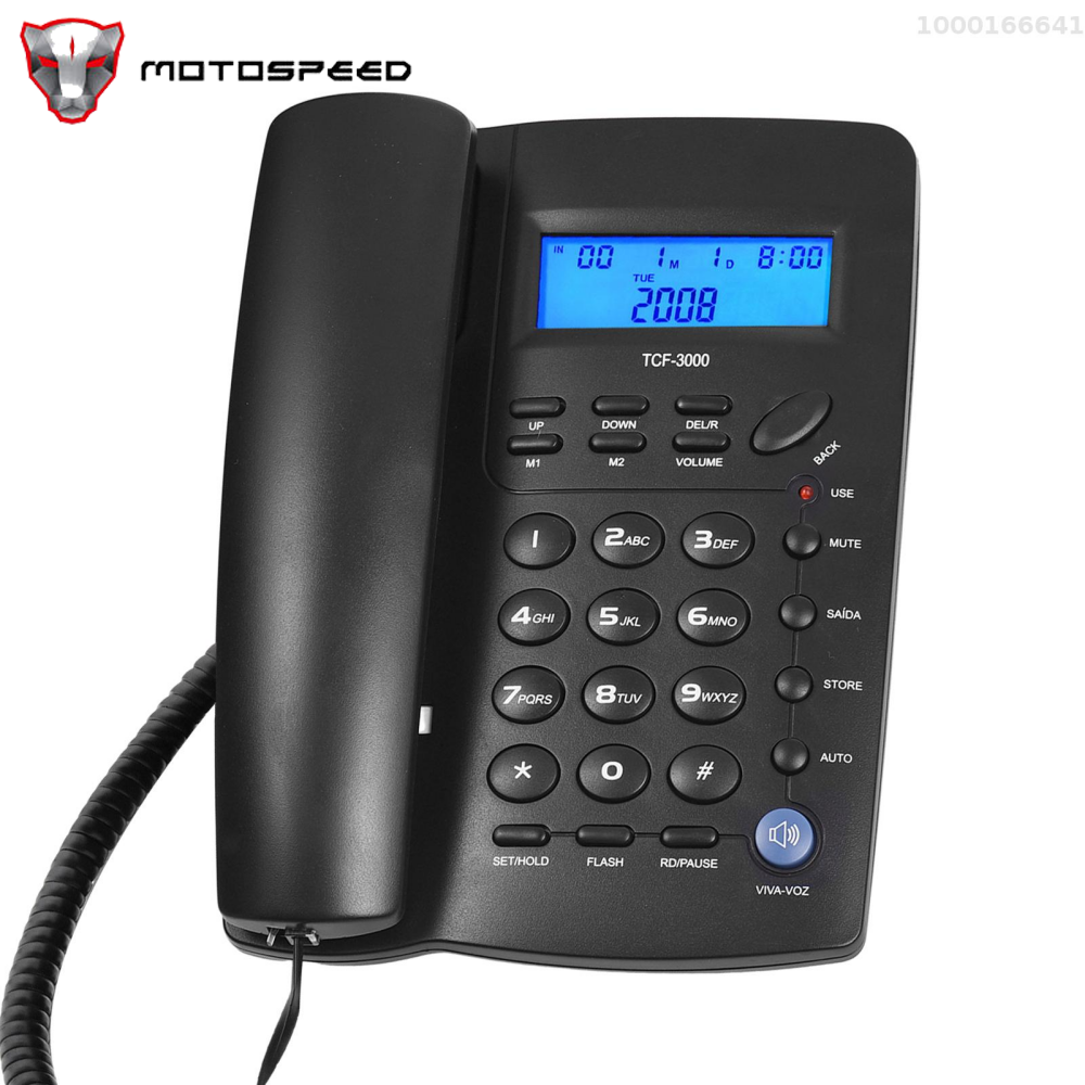 MOTOSPEED Landline Landline Key Seniors Office Business Tcf3000 With Elderly Seniors Office Chenton Support Volume Elderly Ashn Huiop Hands-free/ Cousopo ราคา 591 บาท*ส่งฟรี