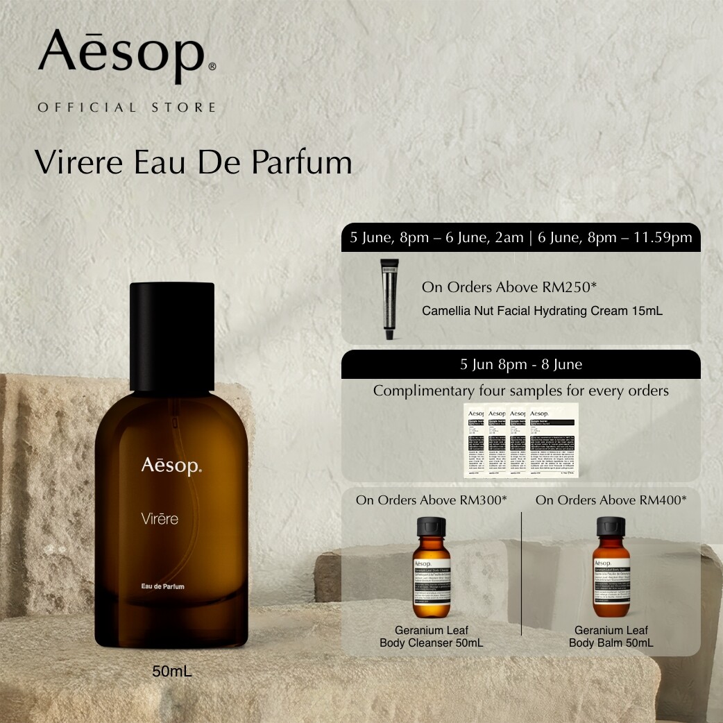 Aesop Eidesis Eau De Parfum 50mL | Lazada