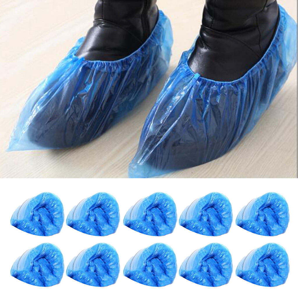 plastic protective shoe covers