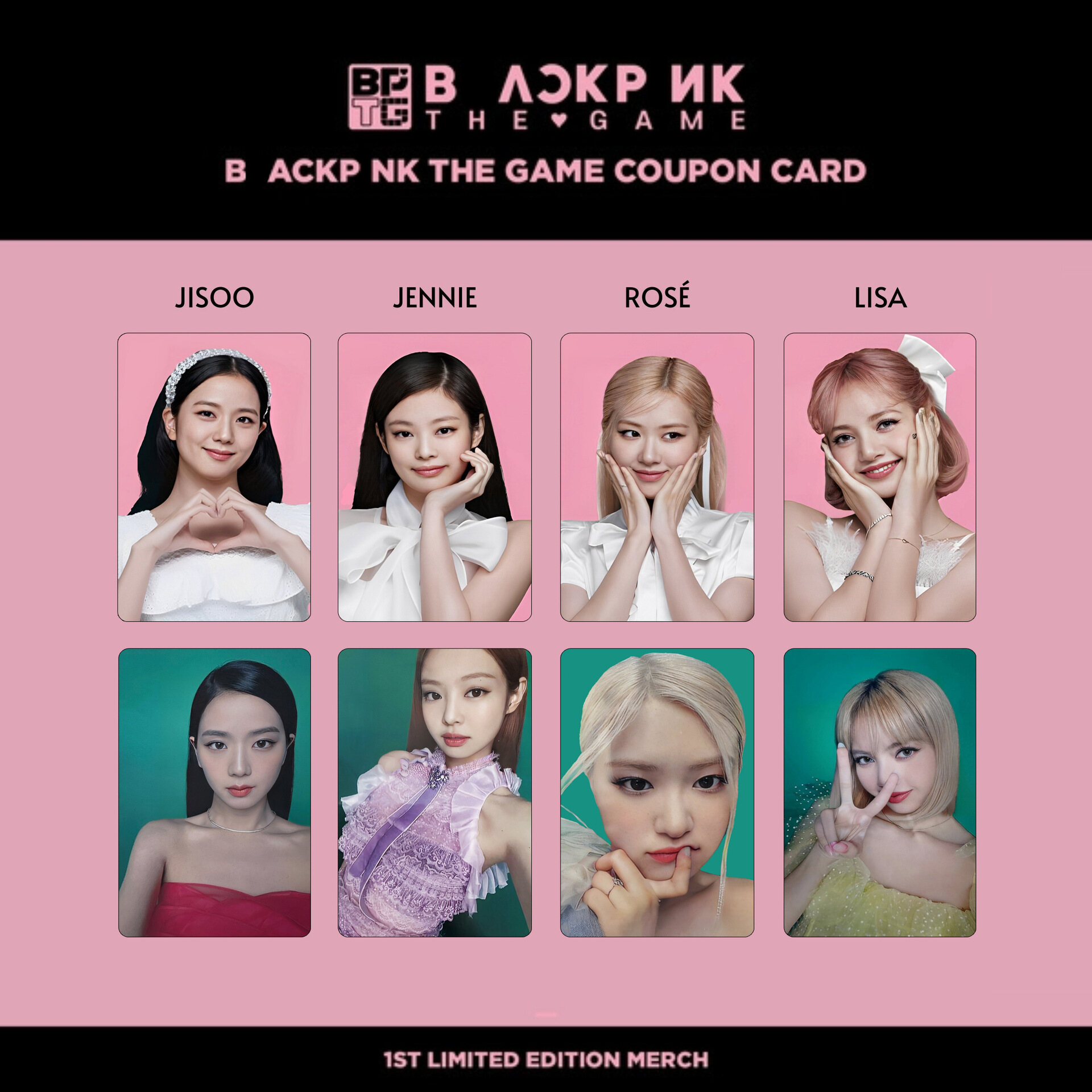 Shop Blackpink The Game Photocards at Better Price Online | Lazada