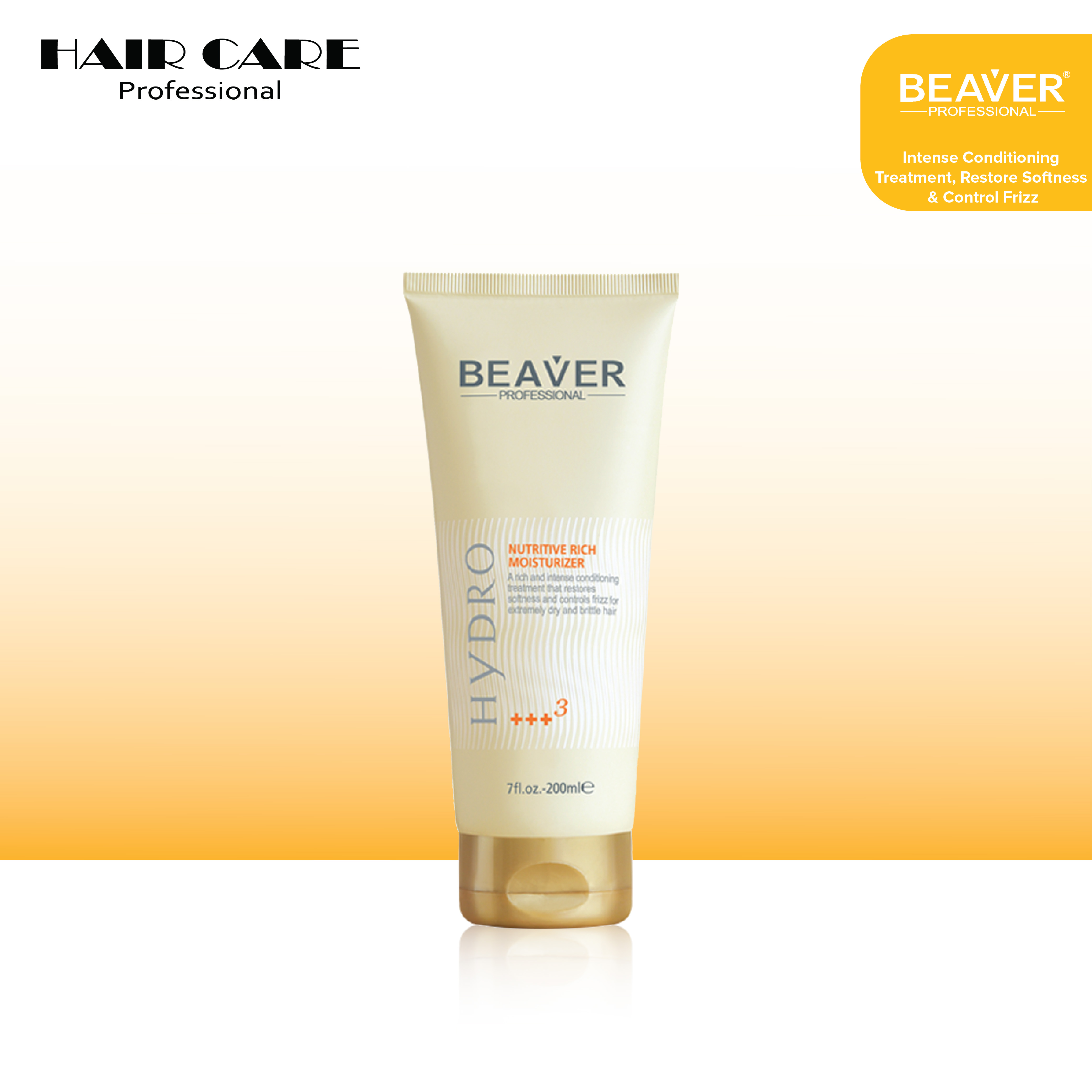 Gambar Beaver Hydro Nutritive Rich Moisturizer 200ml   For Damaged Dryness Frizzy Hair  amp Split Ends