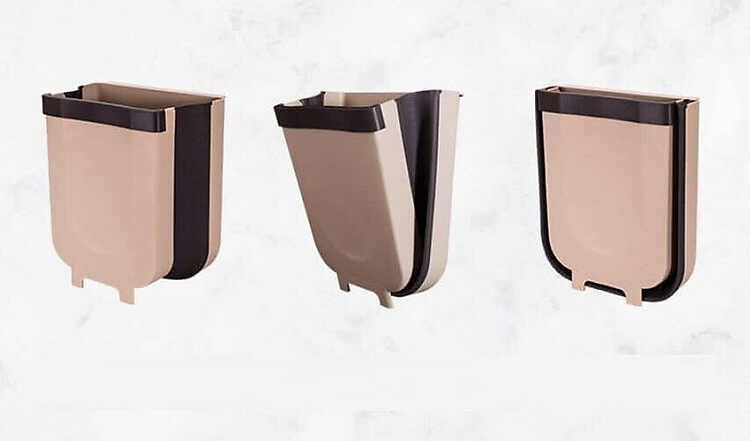 Thùng Rác Thông Minh Gấp Gọn Modosa Treo Tủ Nhà Bếp, Trên Ô Tô Tiện Lợi - Hàng Chính Hãng