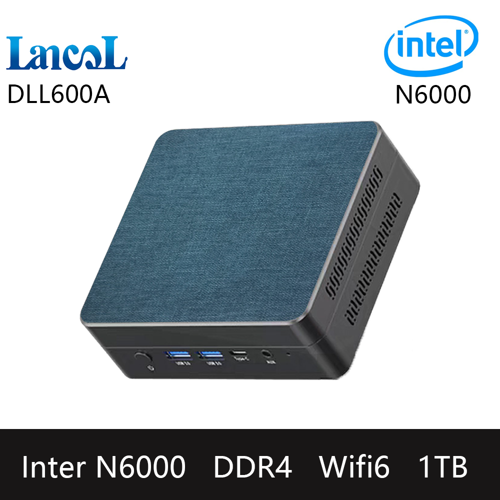 DLL600A Mini Computer Windows 11 Intel N6000 16GB RAM 2TB ROM 3-Screen Display Support 4K 60Hz WiFi6 Gigabit Ethernet HDMI Portable Desktop Computer ราคา 7,201 บาท*ส่งฟรี