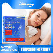 South Moon Stop Snoring Nose Strips - 30 Pack