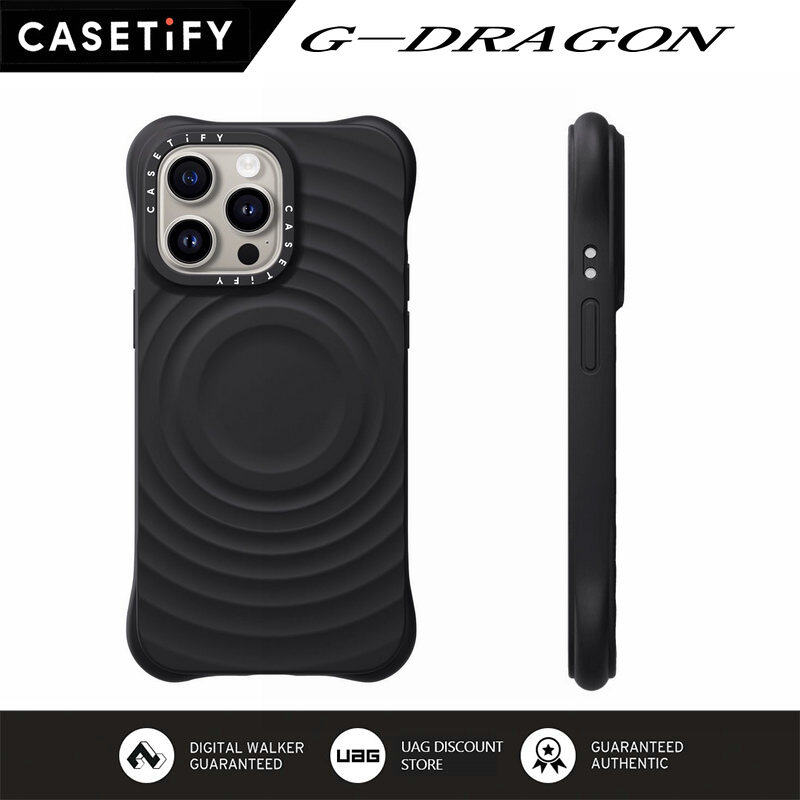 Casetify g-dragon cùng một phong cách trường hợp với magsafe cho iphone 15 pro max / iphone 14 pro max / iphone 13 pro max / iphone 12 pro max / iphone 11 vỏ điện thoại bảo vệ bìa | xác thực ban đầu
