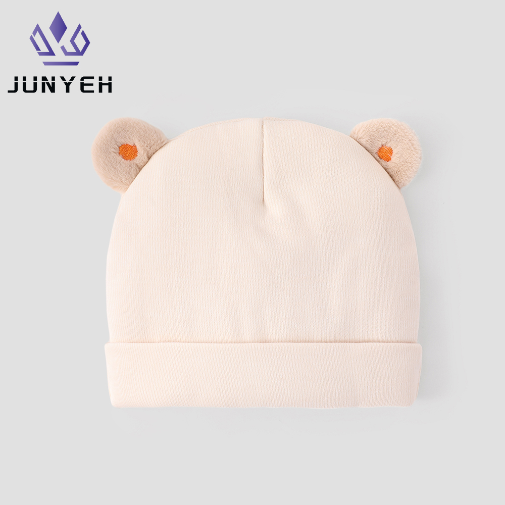Newborn Baby Hat Autumn and Winter Boneless Cotton Winter Baby Hat Newborn Baby Girl Beanies 0-3 Months ราคา 51 บาท*ส่งฟรี