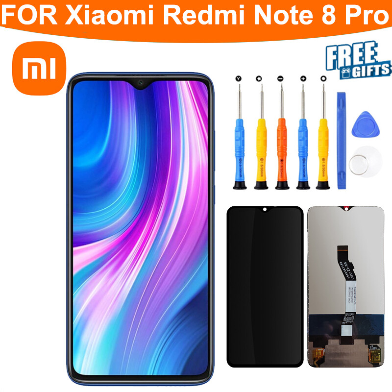 6.53 "cho xiaomi redmi note 8 pro màn hình lcd màn hình cảm ứng cho redmi note8pro m1906g7i màn hình lcd thay thế