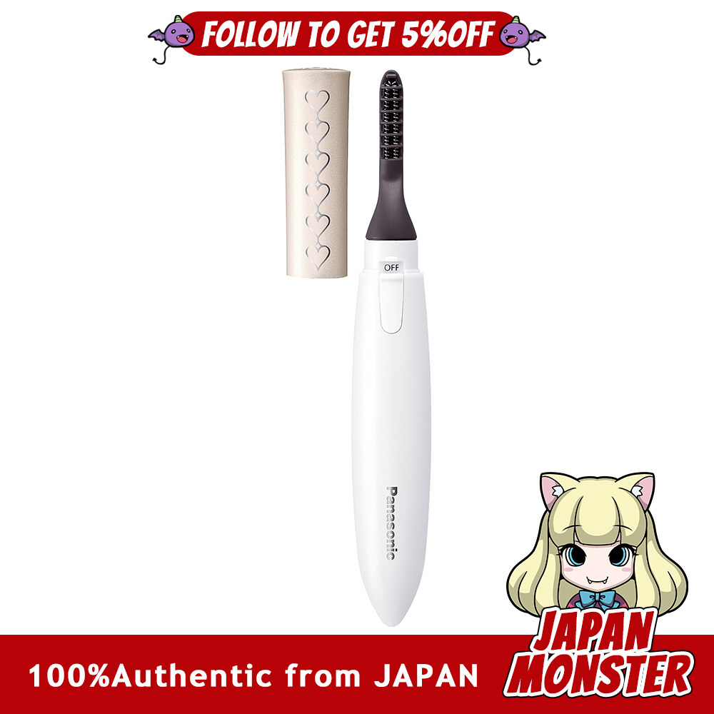 Panasonic eyelash curl gold EH SE10P N firm curl tip separate long type maintenance unique fan shape