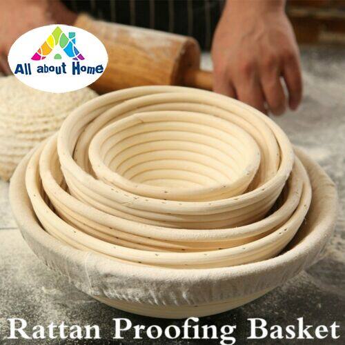 ABH Rổ Banneton Tròn Rổ Mây Ủ Bột Bánh Mì, Để Nướng Tại Nhà