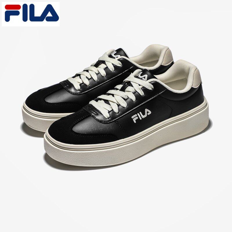 All black hot sale fila sneakers