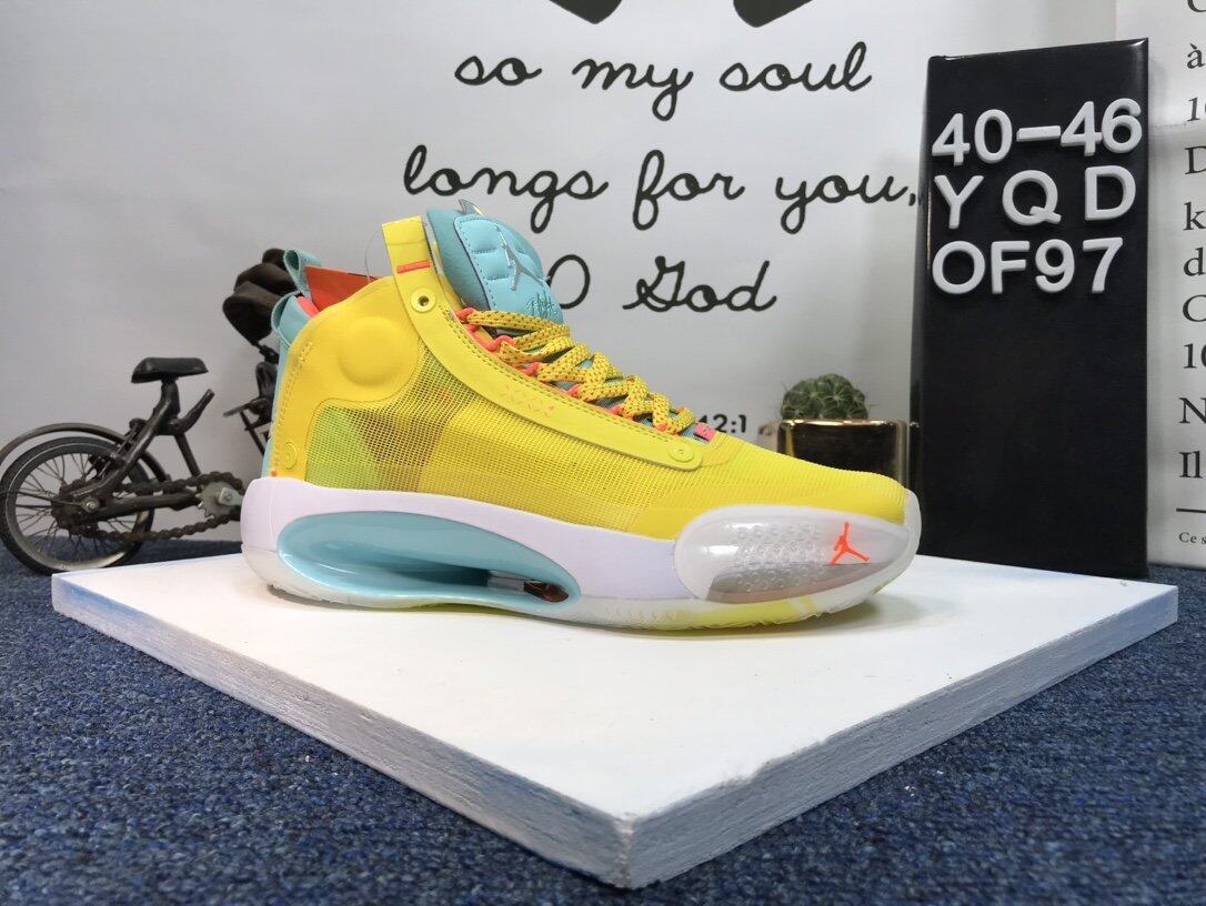 jordan 34 yellow